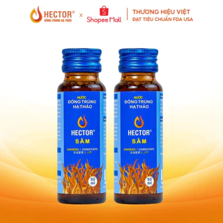 Combo 2 chai nước uống Đông Trùng Hạ Thảo Hector Sâm (50mlx2)