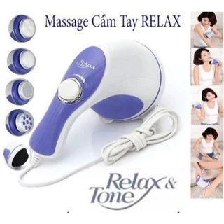 Máy massage toàn thân Relax SPIN TONE 5 đầu thay thế - Máy massage cổ vai gáy cho bạn cảm giác thoải mái, thư giãn