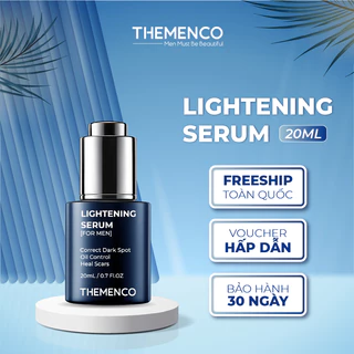 Serum Mờ Thâm Trắng Da Kiềm Dầu Se Khít Lỗ Chân Lông TheMenco Lightening Serum 20ml Dành Cho Nam