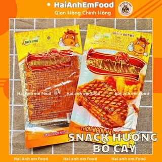 Gói Snack Hương Bò Thiên Long Tuổi Thơ, Đồ Ăn Vặt Cổng Trường