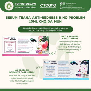 Serum Teana Anti-redness & No Problem cho da mụn