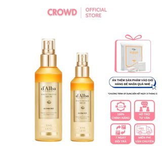 Xịt khoáng serum D'ALBA Version Mới 2023 dưỡng ẩm căng bóng da white truffle Serum 50ml