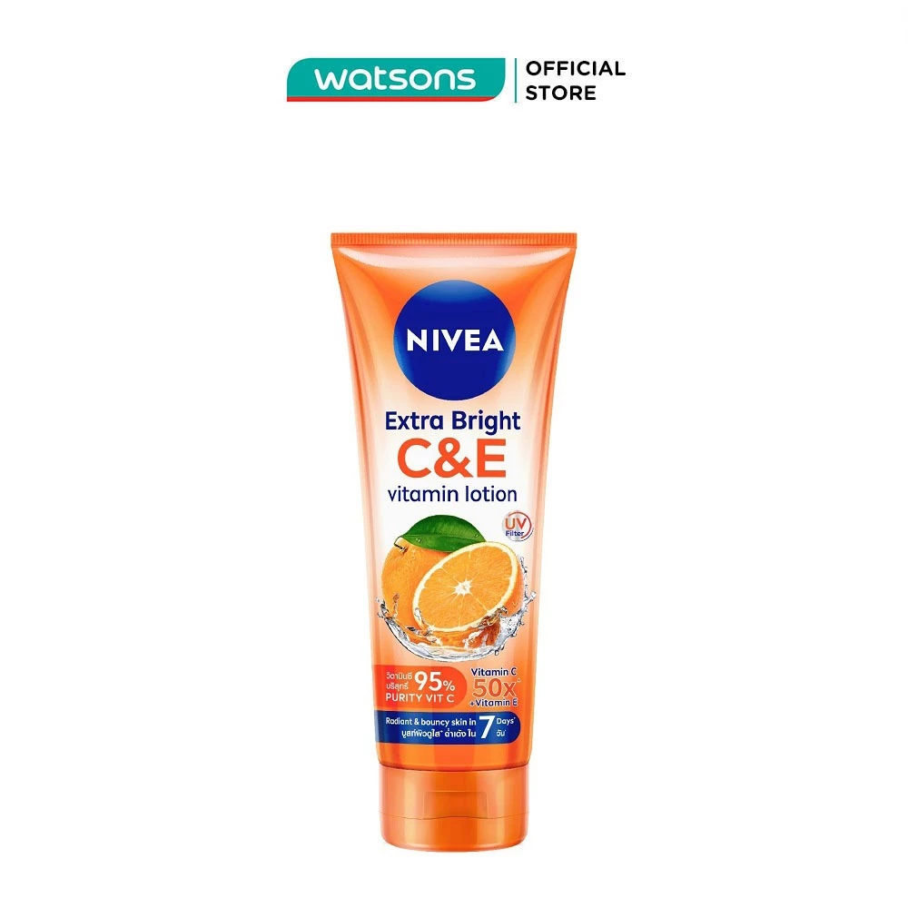 Sữa Dưỡng Thể Nivea Extra White C&E Vitamin Lotion Dưỡng Trắng & Tăng Đàn Hồi Da 180ml