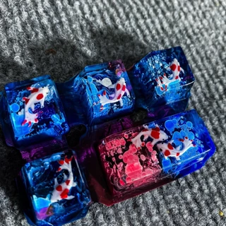 Keycap cá koi , nút bàn phím độc đáo hình cá koi Xinh Xắn - Ct keycap