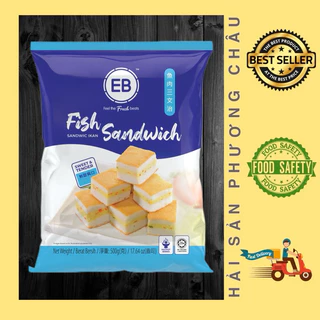 [HỎA TỐC SG] Sandwich cá hồi Fish Sandwich EB Malaysia thả lẩu chiên nướng 500g