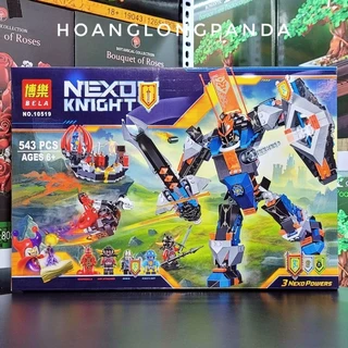 [Nexo Knight] Lắp ráp Lari 10519 Hiệp Sĩ Máy | 70326 The Black Knight Mech | 543 chi tiết