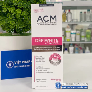 Kem Bôi Làm Mờ Vết Nám, Sạm, Tàn Nhang, Đốm Nâu - ACM Depiwhite Advanced Cream 40ml