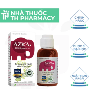 Siro Mũi họng dành cho bé AZKA chai 120ml TH Pharmacy