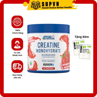 Creatine Applied Nutrition  (50 Lần Dùng 250G) -Bột Uống  Giúp Tăng Hiệu Suất Và Sức Bền Cơ Khi Tập Luyện