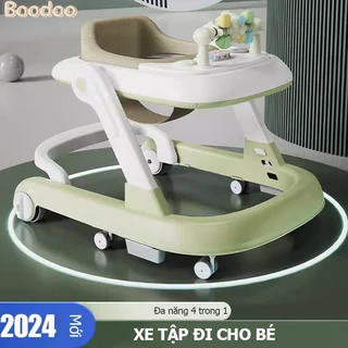 Xe Tròn Tập Đi BOODOO cho bé từ 6 tháng  Đa Chức Năng kết hợp bàn ăn dặm (KHÔNG THANH ĐỒ CHƠI)