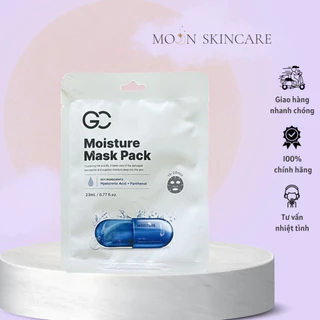 Mặt Nạ Giấy GC Cấp Ẩm Phục Hồi Thế Hệ Mới Moisture Mask Pack Hộp 10 Miếng