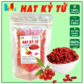 Hạt Kỷ Tử Sấy Khô Gói 50/100g - Kỷ Tử Hữu Cơ ( Hạt To, Đỏ, Đẹp, Khô)