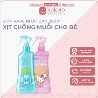 Xịt chống muỗi và côn trùng SkinVape Nhật Bản 200ml