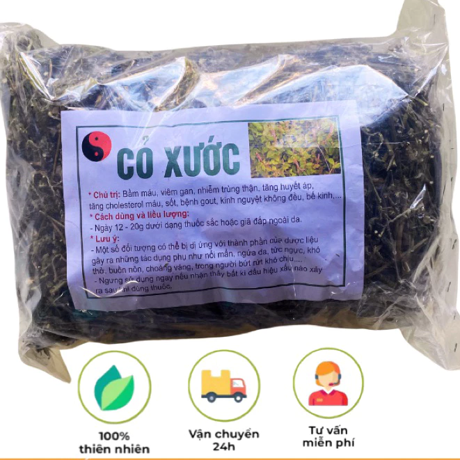 1Kg Cây Cỏ Xước hỗ trợ mát gan, thận, thanh nhiệt, mỡ máu