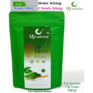 Bột trà Matcha Uij Yano 100 gram cao cấp, chính hãng, chuẩn vị.