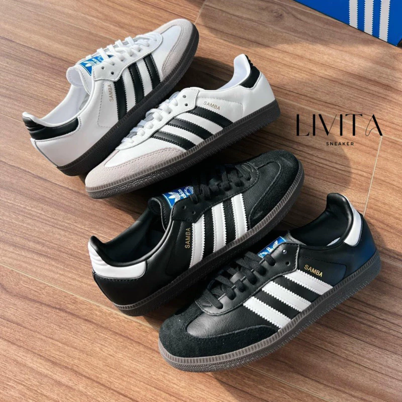 Giày Thể Thao Adidas Samba OG - Giày Sneaker Adidas Samba 4 Màu Đen,Trắng,Đỏ,Xanh Lá Cao Cấp Full Box Bill