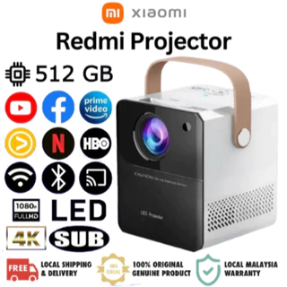 [BÁN HÀNG FLASH] Máy chiếu Android Y8 PRO Mini 6500 Lumens HD 1080P 4K WiFi LED Projector.