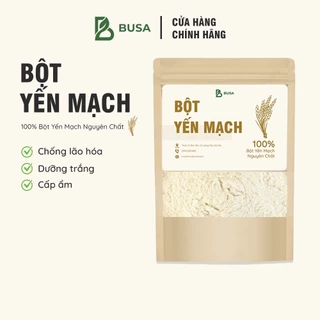 Bột yến mạch đắp mặt BUSA mịn nguyên chất 100% Organic