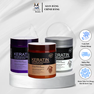 Kem Ủ Tóc Keratin Siêu Mềm Mượt Dưỡng Tóc 1000ml