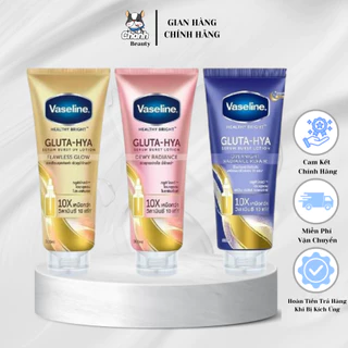 Sữa dưỡng thể Vaseline Healthy Bright Gluta HYA Serum Burst Lotion 10X