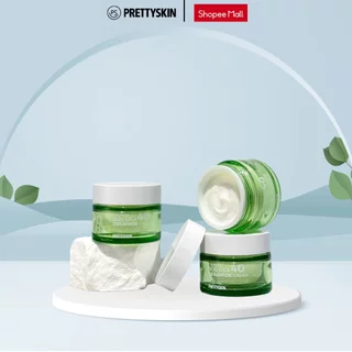 Kem dưỡng trắng da rau má Prettyskin The Pure Jeju Cica 40 Ceramide Cream PrettySkin