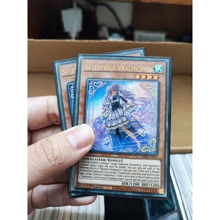 [Yugioh Funny Shop] 1 lá thẻ bài Selettrice Vaalmonica - LEDE-EN022 - Ultra Rare 1st Edition