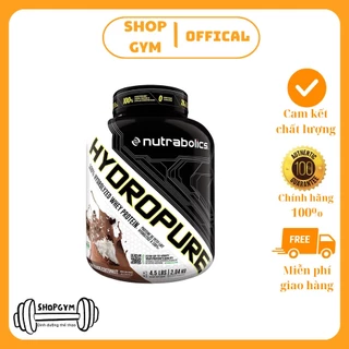 Nutrabolics Hydropure 4.5 Lbs, 57 Servings, bột Whey protein tăng cơ nhập khẩu chính hãng Canada