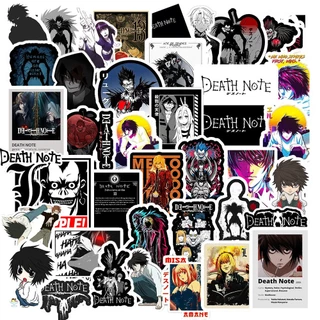 Set 50 Sticker HÌNH Death Note – Cuốn Sổ Tử Thần | Trang Trí Xe - Điện Thoại - Laptop - Nón Bảo Hiểm | MS: 00094