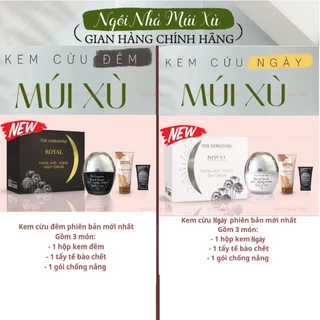 Sét 2 hộp Kem cừu ngày - đêm Múi Xù Gorgeous dưỡng ẩm chống lão hóa - nâng cơ chống nắng.