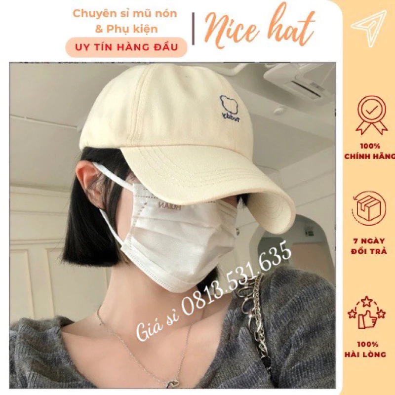 Mũ lưỡi trai Teddy đẹp Nón kết phong cách Ulzzang form unisex nam nữ - LT35