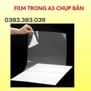 FILM TRONG CHỤP BẢN LỤA A3 1 xấp 50 tờ