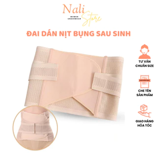 Đai Dán Nịt Bụng Sau Sinh Chống Cuộn, Gen Nịt Bụng Định Hình Giảm Mỡ Eo Thon Dành Cho Vòng 2 Dưới 95cm Nalistore 072