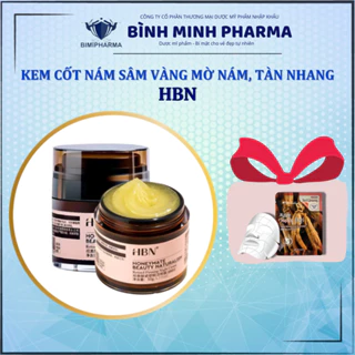 Kem cốt sâm vàng HBN - Face Cream Hydrating HBN Dưỡng ẩm Da Làm săn chắc Vitamin A, mờ nám tàn nhang