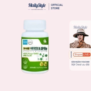 Vitamin E vs Selenium 700mg hộp 90 viên