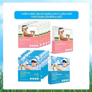 Mặt nạ golf chống UV GOLF PATCH, Tinh chất thiên nhiên , nk Hàn Quốc