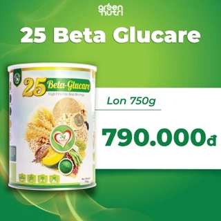 25 Beta Glucare - Ngũ cốc cho người tiểu đường - Lon 750gr