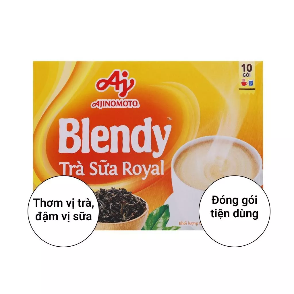 Trà sữa Royal Blendy hộp 180g (10 gói x 18g)