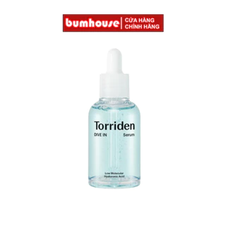 Serum Hyaluronic Acid Torriden Dive in Cấp nước Dưỡng Ẩm 50ml