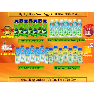 Lốc 6 Chai Nước Ngọt Yến Nha Đam Yến Lộc Phát 415ML – Hàng Đang Hót Trên Thị Trường