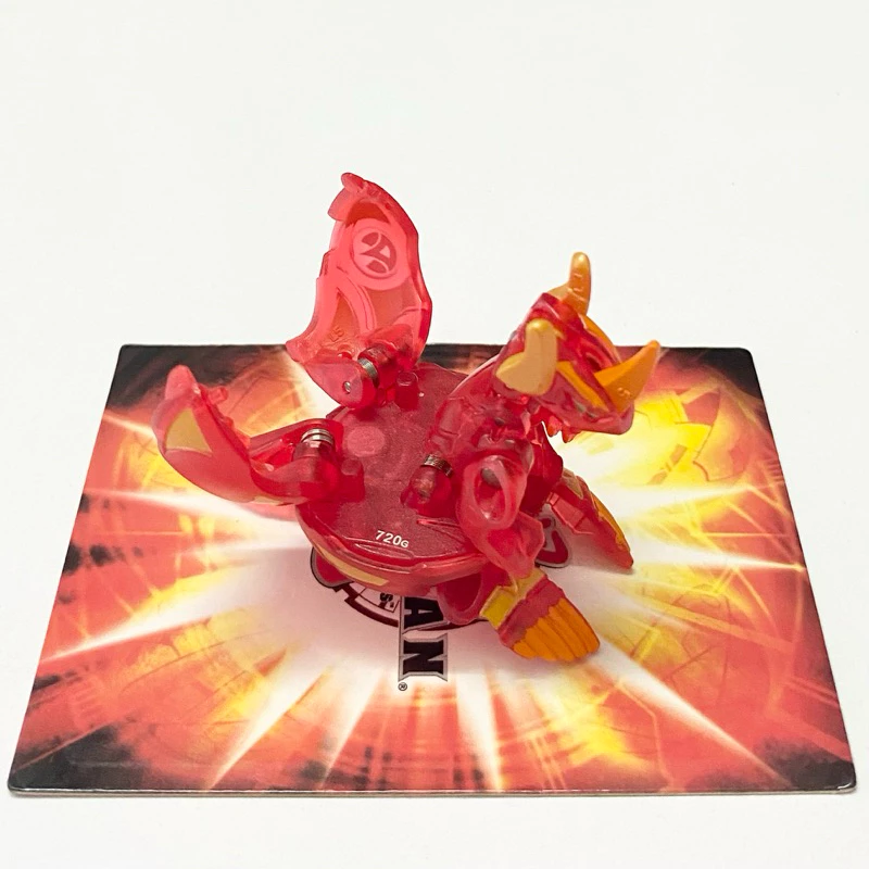 Đồ chơi mô hình Bakugan chính hãng - Helix Dragonoid clear