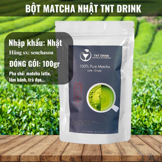 Matcha TNT Drink (Senchasou) 100% Nhập khẩu Nhật Bản gói 100gr