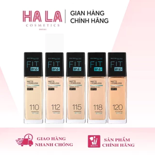 kem nền maybelline fit me matte poreless foundation