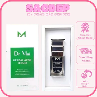 Dr Mai, Serum Dr Mai 6ml sạch mụn hết thâm dưỡng da căng bóng mịn màng - sản phẩm chính hãng