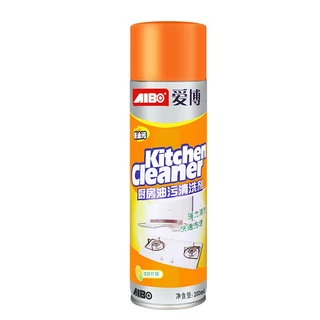 Chai Xịt Tẩy Rửa Đa Năng Nhà Bếp Dạng Bọt Tuyết Kitchen Cleaner Cam 500ml