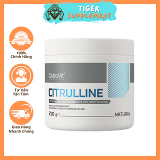 Tăng Sức Mạnh Ostrovit Citrulline Malate 210g - Hỗ Trợ Pump Cơ, Giảm Đau Nhức Cơ Bắp