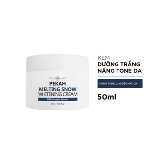 [Hàng công ty] Kem dưỡng Nâng tone Pekah Melting Snow Whitening Cream 50ml