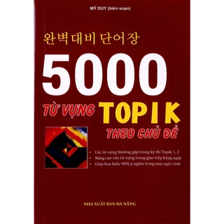 Sách - 5000 từ vựng Topik theo chủ đề