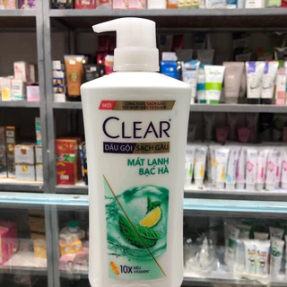 Dầu Gội Clear Mát Lạnh Bạc Hà 630g (618ml)