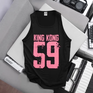 [Mới T4] Áo Ba Lỗ Tanktop Thun Gym Số 59 - Local Brand TB KINGKONG SPORTWEAR