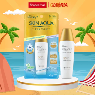 Sữa Chống Nắng Hàng Ngày Dưỡng Trắng Cho Da Dầu Sunplay Skin Aqua Clear White SPF50 25g